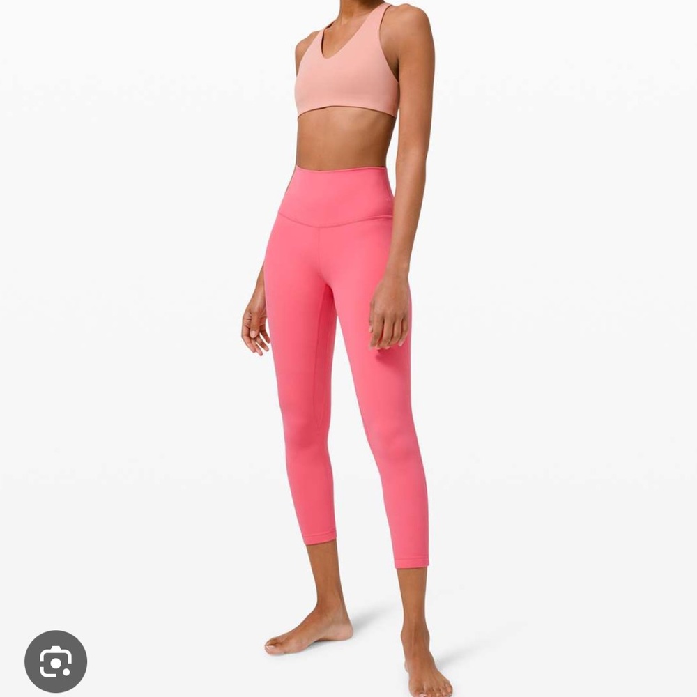 Lululemon women’s align Bright Pink High-Waist Leggings pants